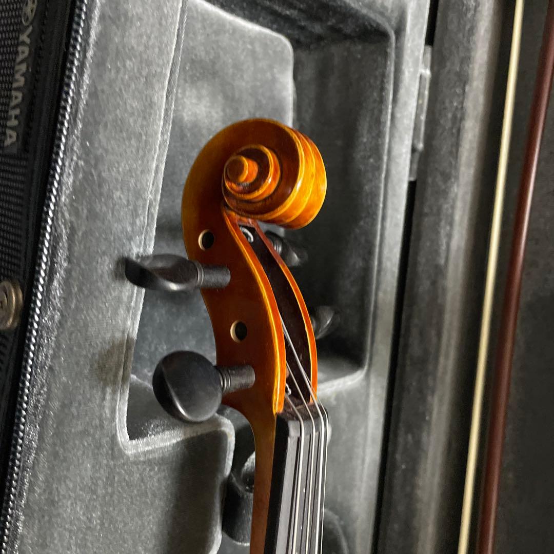 弦4本、弓張替え、コマ調整済み　バイオリン ブラビオール1/4 V7SG14J