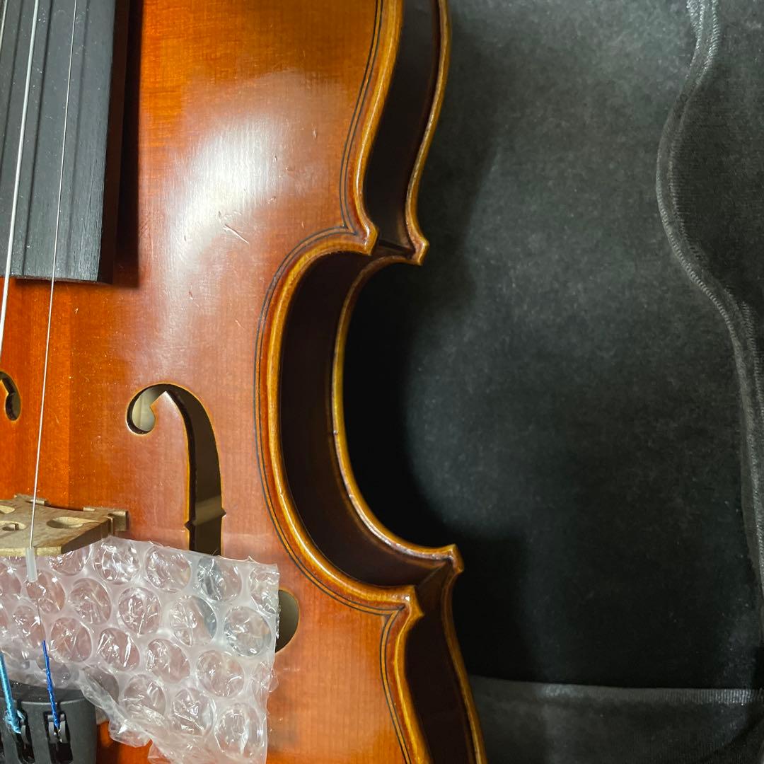 弦4本、弓張替え、コマ調整済み　バイオリン ブラビオール1/4 V7SG14J