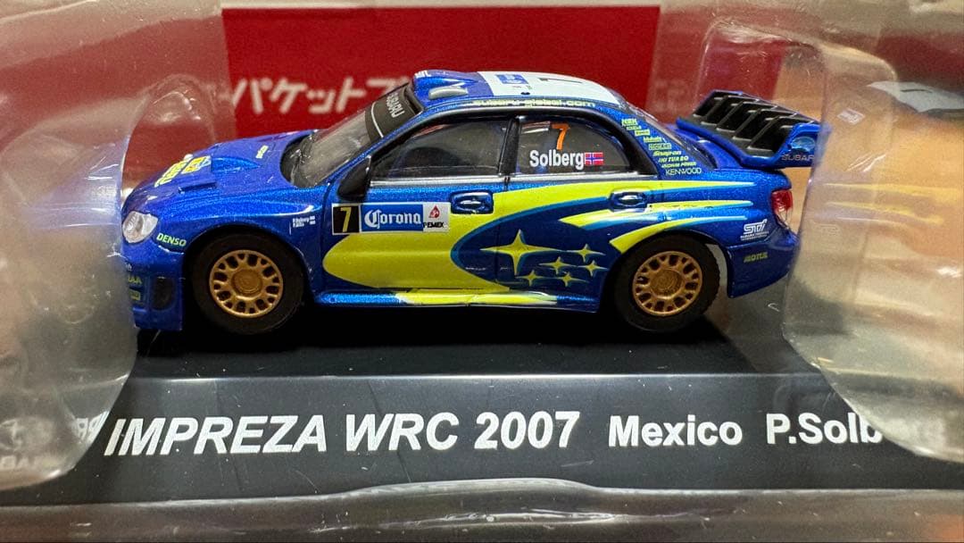 1/64 シーエムズ CM‘s ラリーカーコレクション スバル インプレッサ