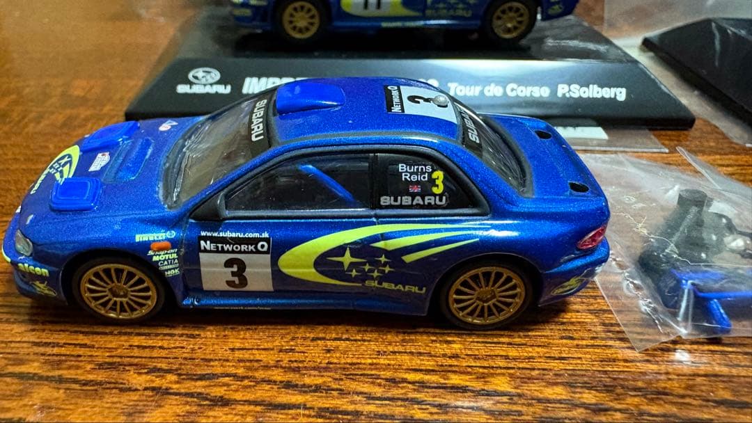 1/64 シーエムズ CM‘s ラリーカーコレクション スバル インプレッサ