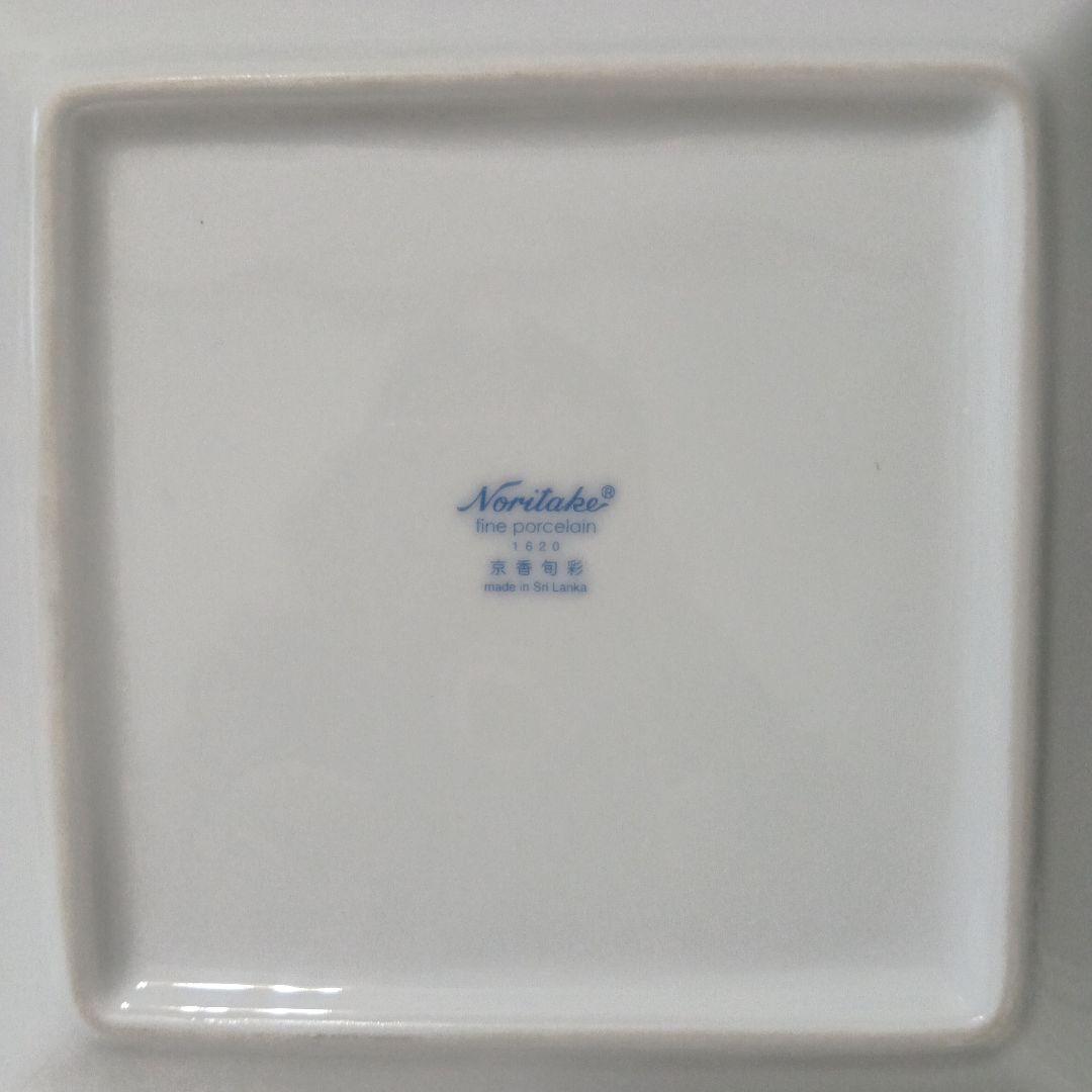 ❤ Noritakeノリタケ 京香旬彩 スクウェアプレート4枚セット