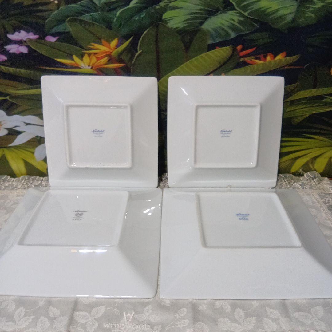 ❤ Noritakeノリタケ 京香旬彩 スクウェアプレート4枚セット