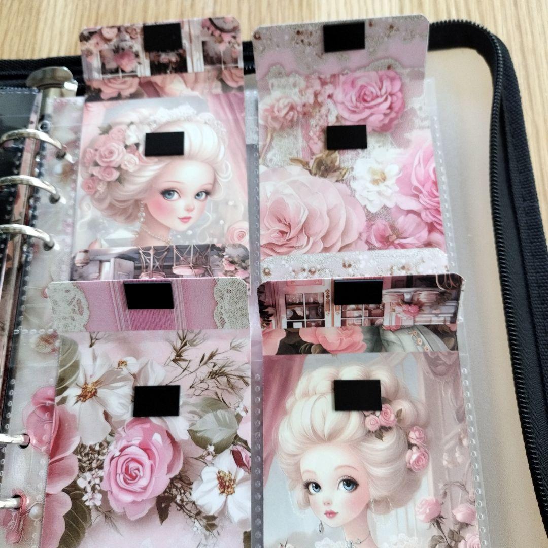 A5サイズ 6穴リングファイル中ページのみ❣収納おすそ分けファイル