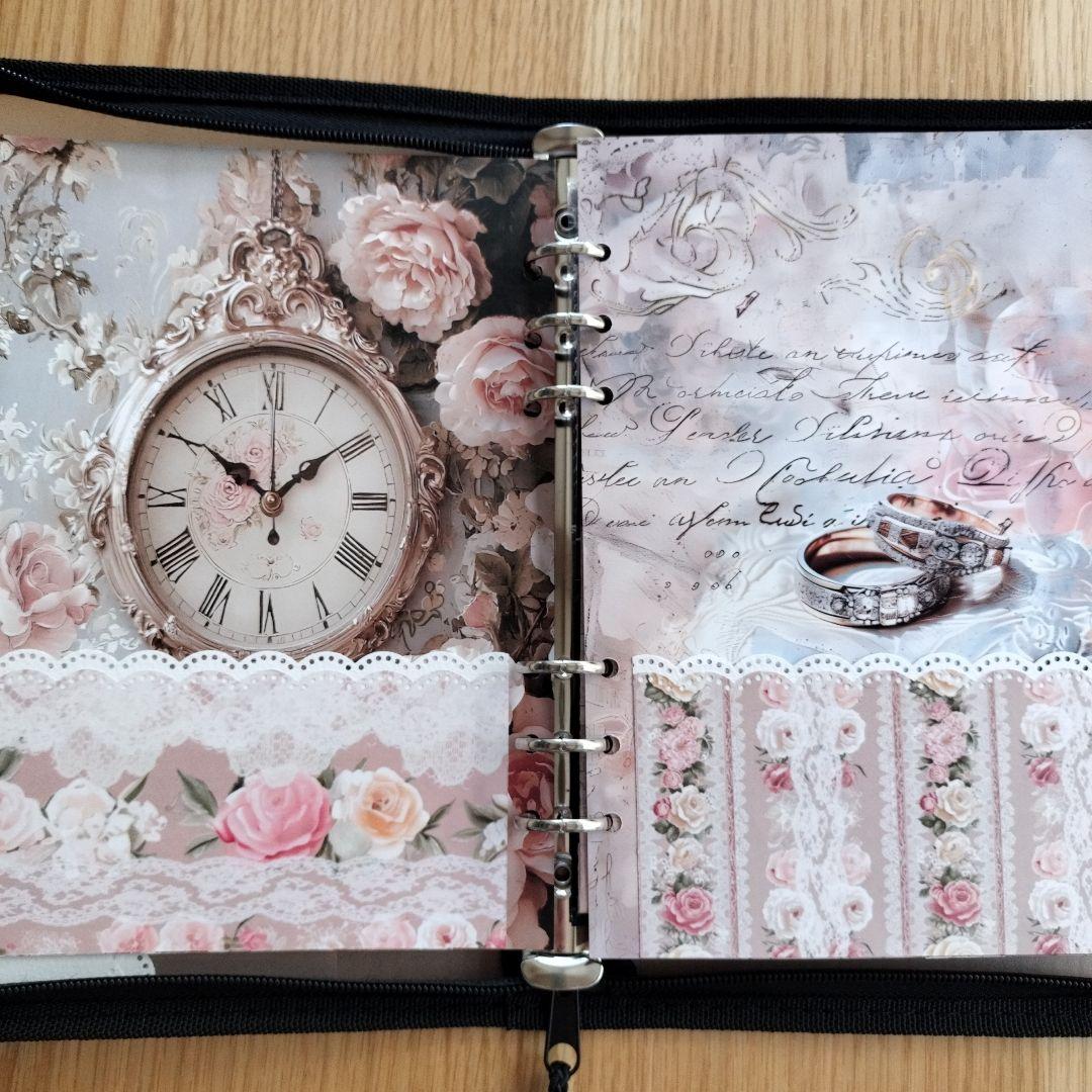 A5サイズ 6穴リングファイル中ページのみ❣収納おすそ分けファイル