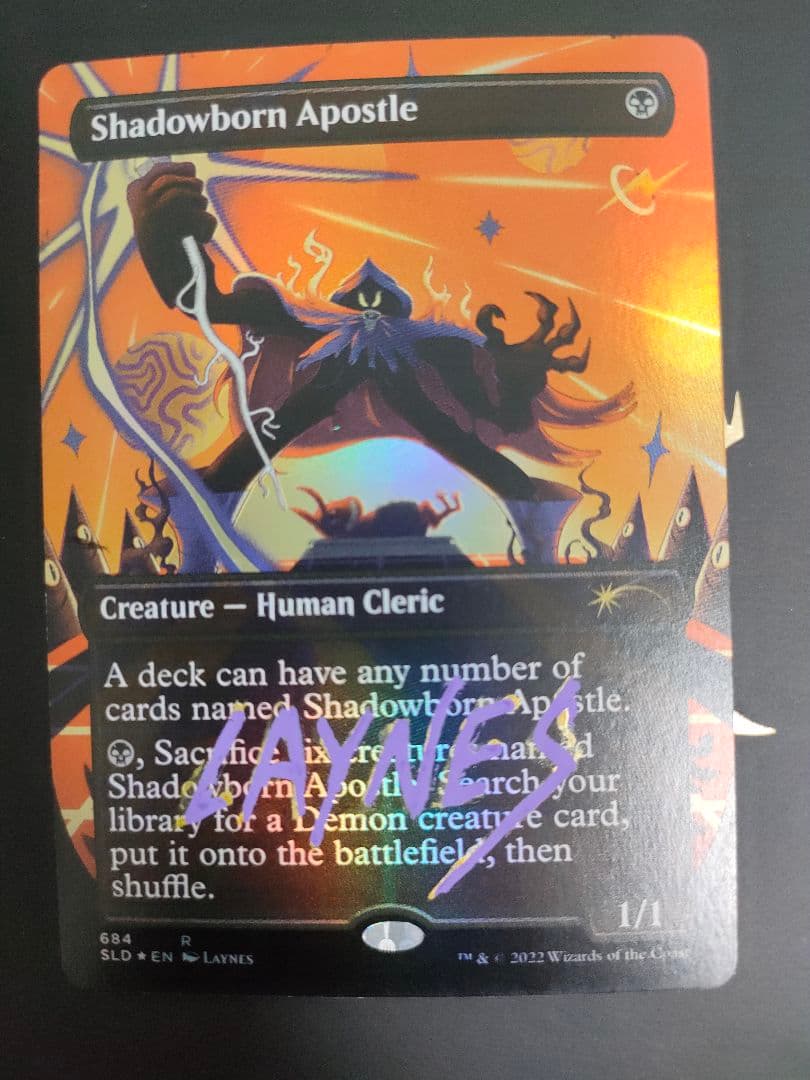 影生まれの使徒 アーティストプルーフ 684 ボーダーレスFoil