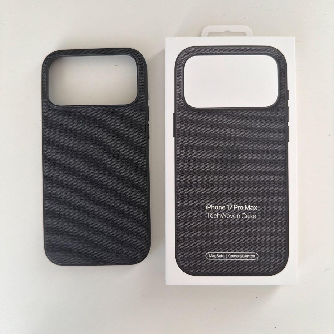 iPhone 17 Pro Max テックウーブンケース ブラック 純正