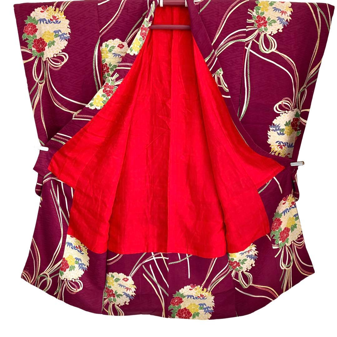 アンティーク　女の子　子供着物　NO5