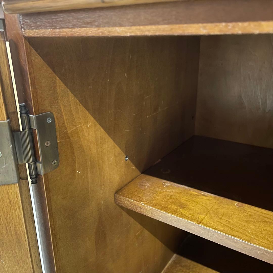 希少品 カリモク コロニアル ライティングビューロー ライティングデスク