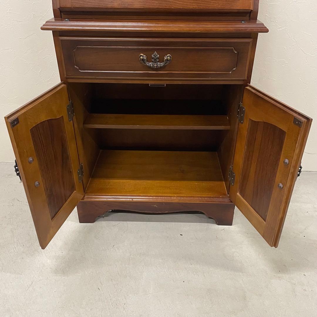 希少品 カリモク コロニアル ライティングビューロー ライティングデスク