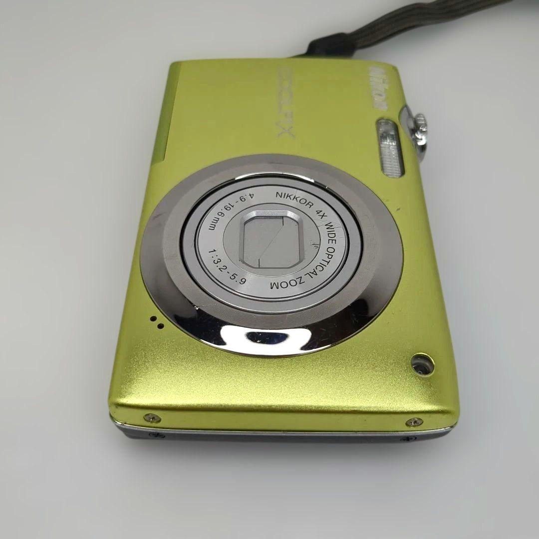 Nikon COOLPIX S3000 グリーン バッテリー付き 簡易動作確認済