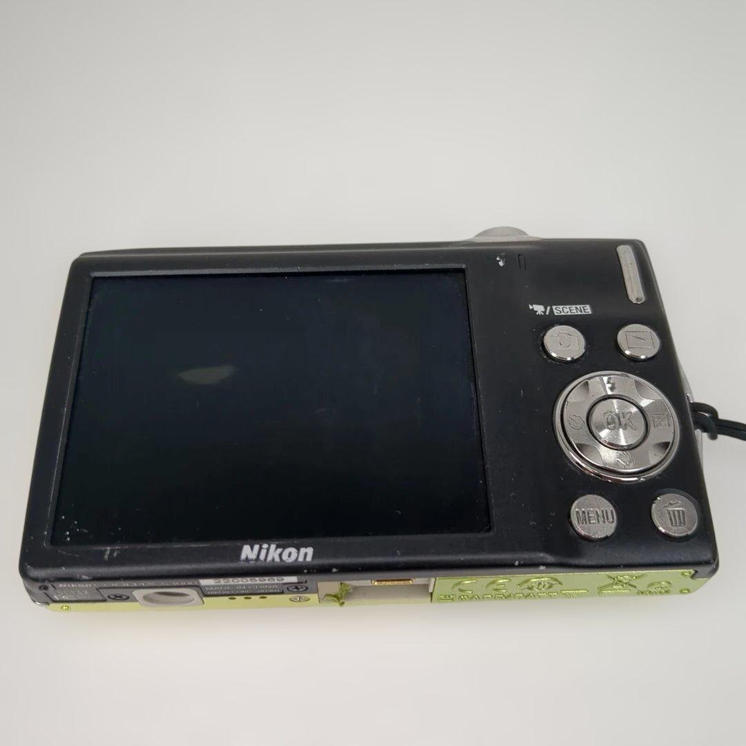 Nikon COOLPIX S3000 グリーン バッテリー付き 簡易動作確認済