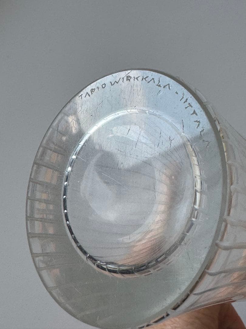 イッタラ/タピオ・ウィルッカラ/アートガラス/花瓶