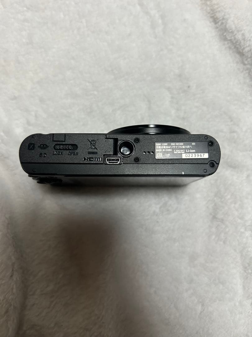 名城 SONY Cyber-shot DSC-WX300ブラック 20倍