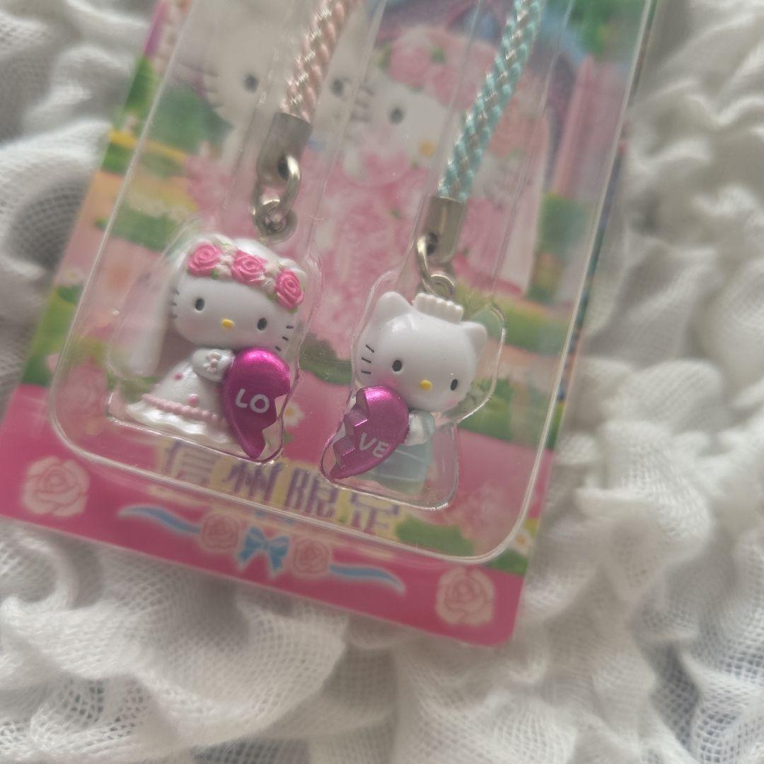 た*ぽ様 ご当地キティ　軽井沢　ウエディング　根付けストラップ