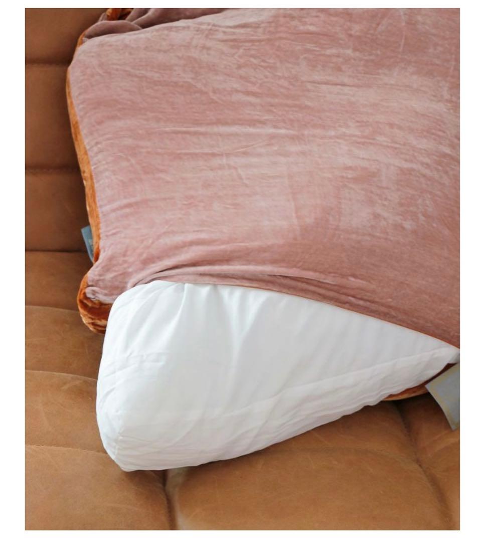 Beatrice LAVAL シルクベロアクッション45×44 エレバンピンク