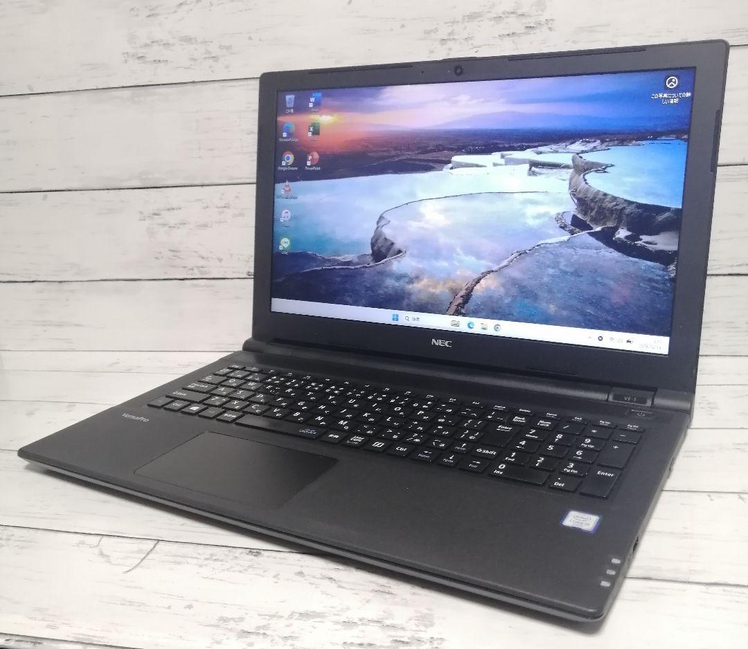 Windows11 NEC ノートパソコン 本体 カメラ オフィス付き