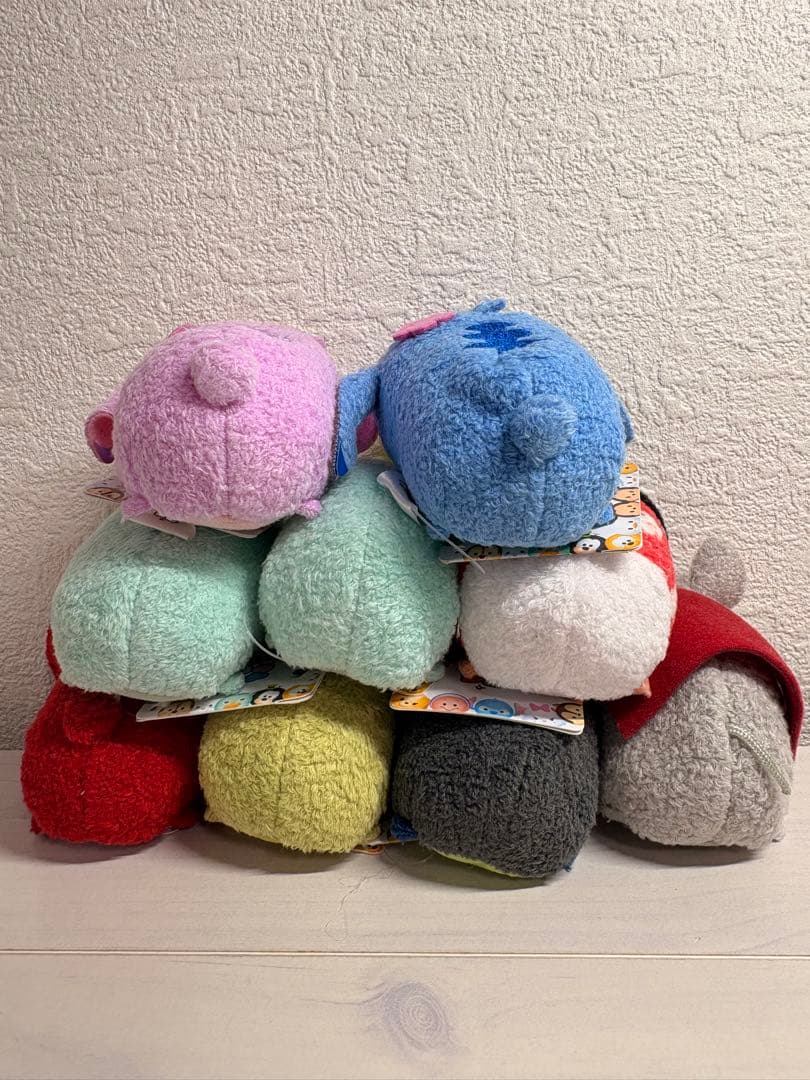 ディズニーストア　ツムツムぬいぐるみ　リロ・アンド・スティッチ9体セット