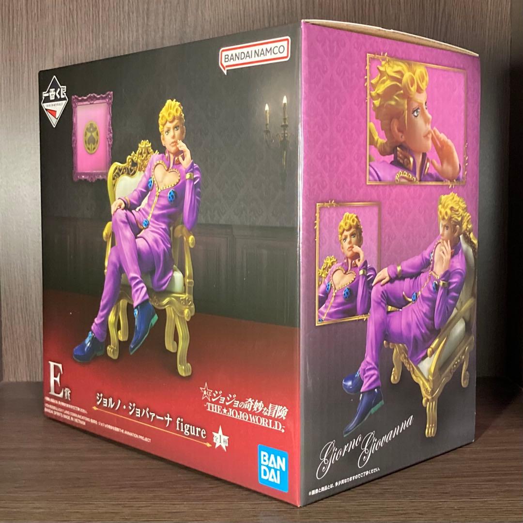 一番くじ　ジョジョの奇妙な冒険　ジョルノ・ジョバァーナ　フィギュア　未開封品