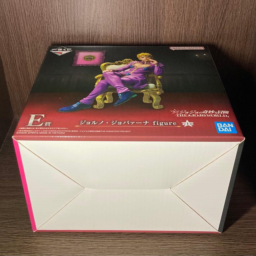 一番くじ　ジョジョの奇妙な冒険　ジョルノ・ジョバァーナ　フィギュア　未開封品