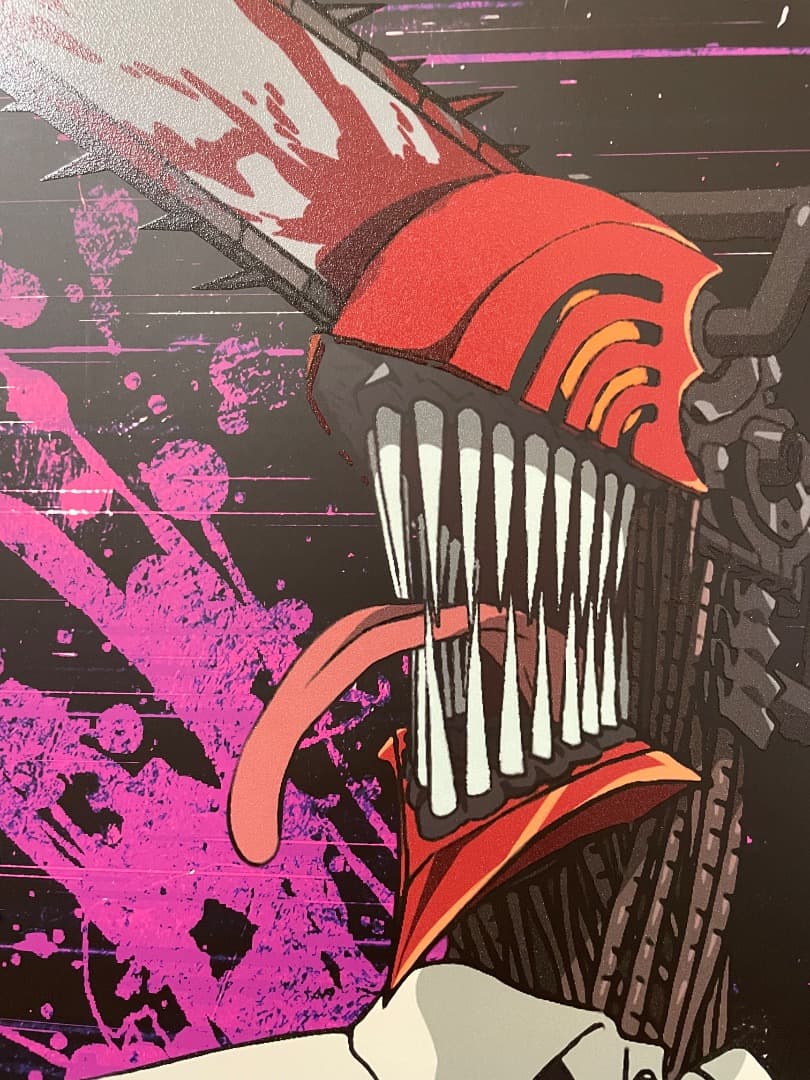 劇場版　チェンソーマン　レゼ編　A3　蓄光ポスター　台湾特典