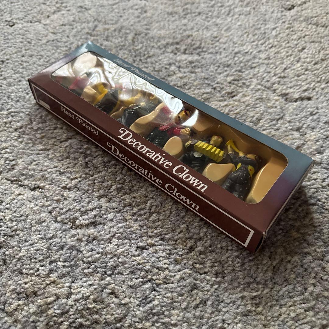 手塗りデコラティブクラウン6体セット