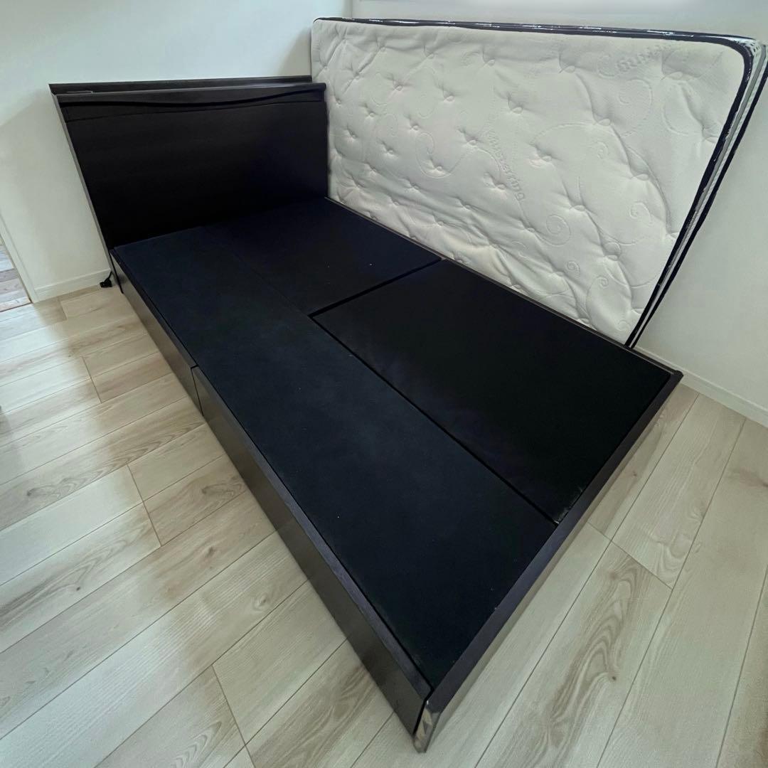 ベッドフレーム　マットレス　Musterring