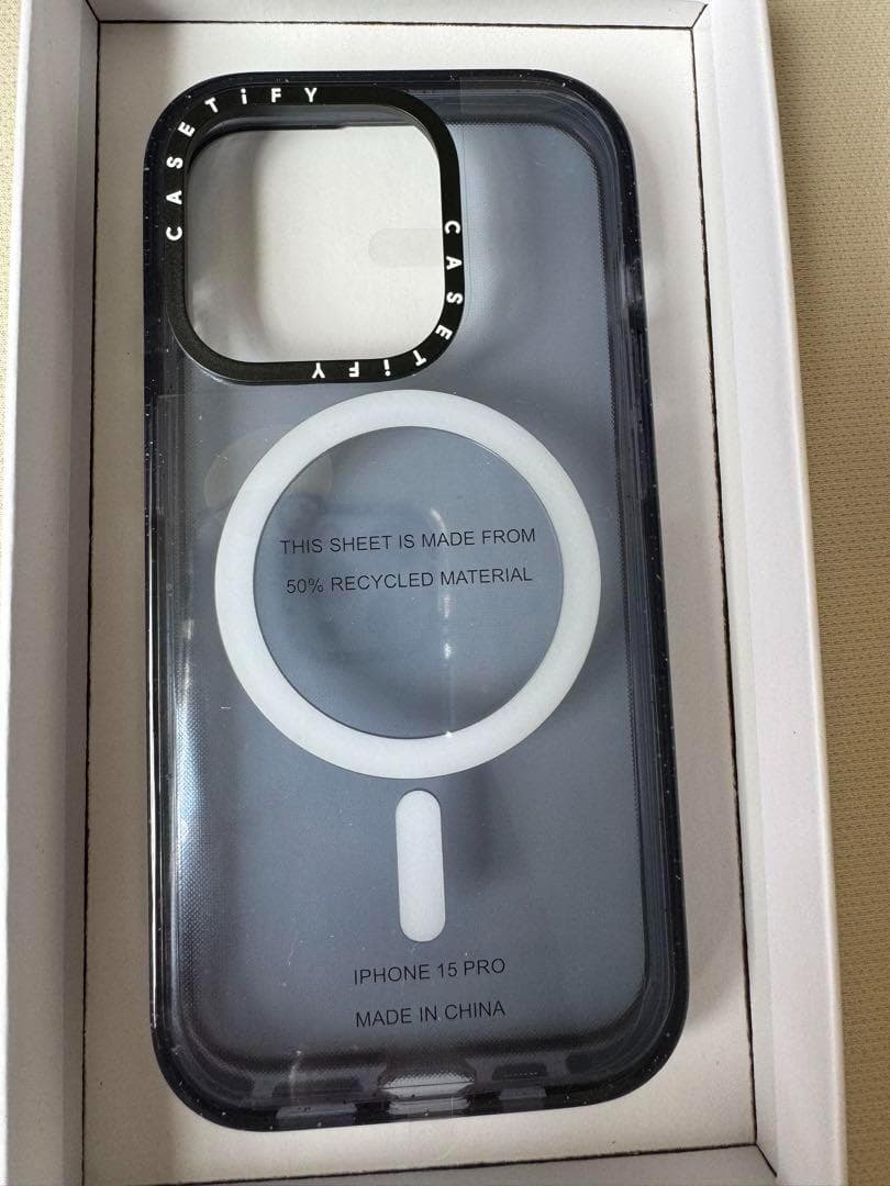新品CASETiFY iPhone 15Pro インパクトケース　15プロ