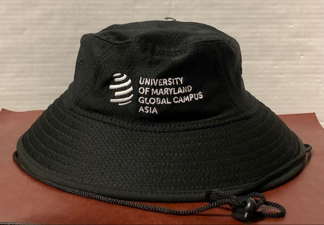 米軍放出品 非売品 メリーランド大学 アジア サファリ ハット NEWERA