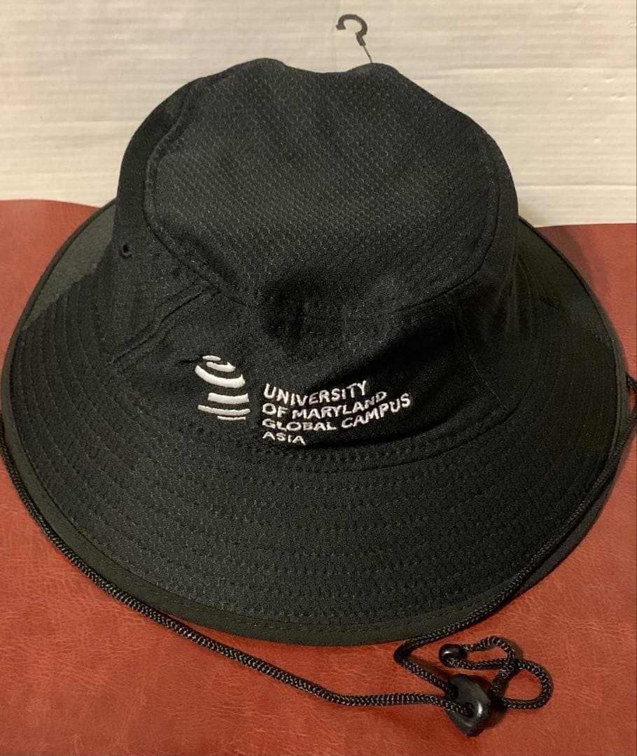 米軍放出品 非売品 メリーランド大学 アジア サファリ ハット NEWERA