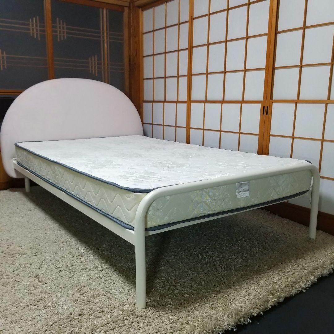 Francfranc フランフラン　セミダブルベッド　マットレス付