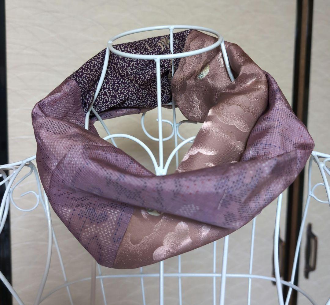 74 着物リメイク　スヌード