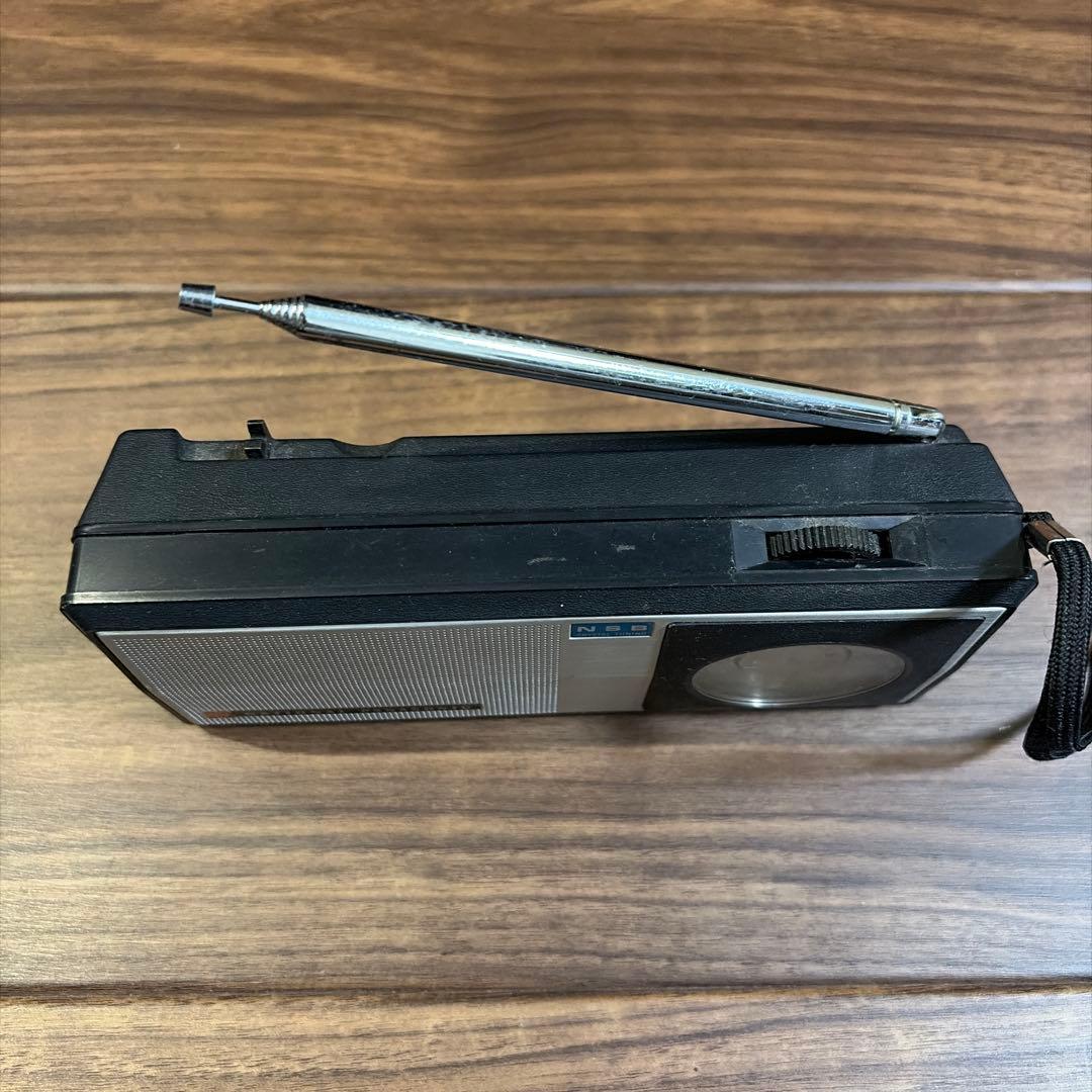 昭和レトロ　NATIONAL PANASONIC短波ラジオ ブラック