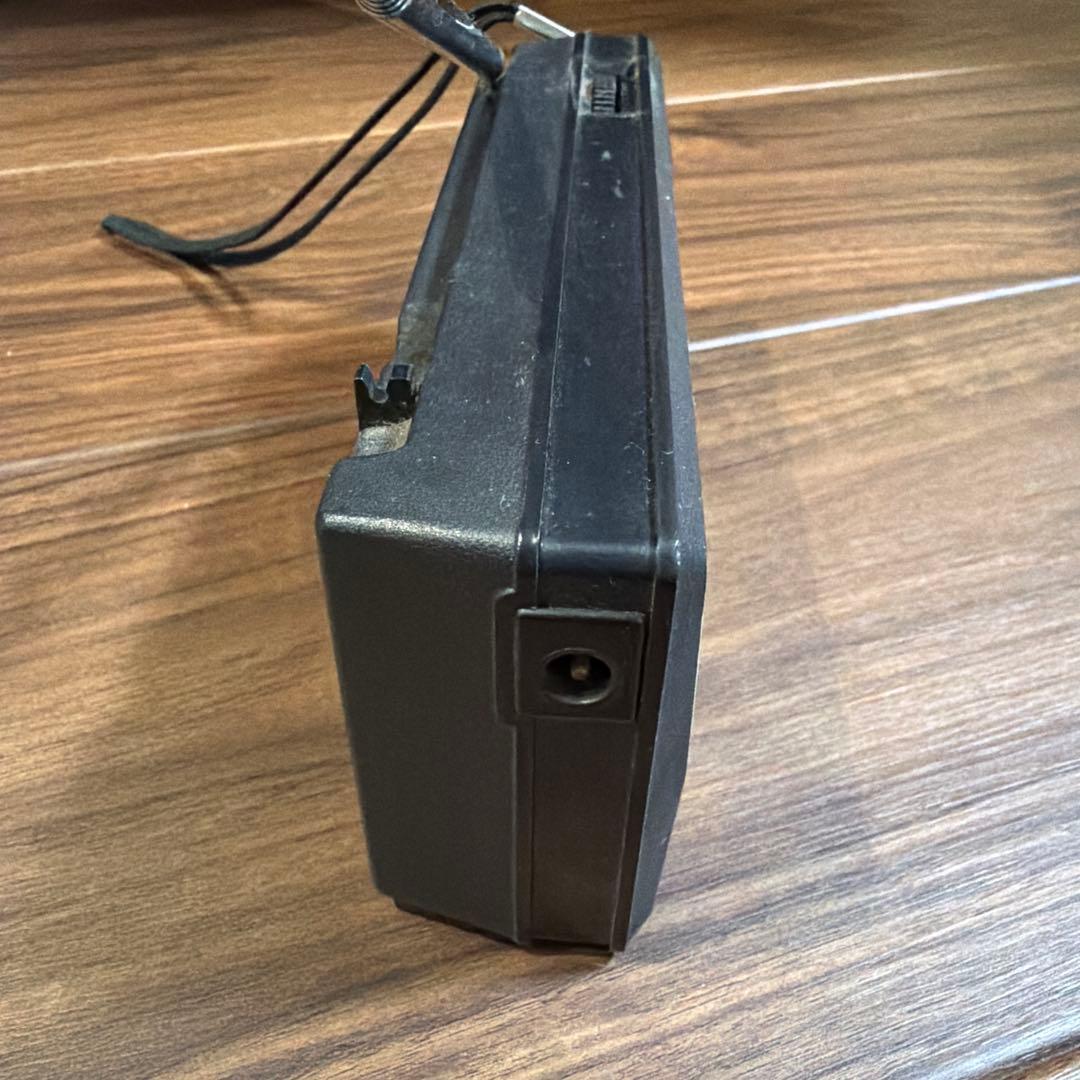 昭和レトロ　NATIONAL PANASONIC短波ラジオ ブラック