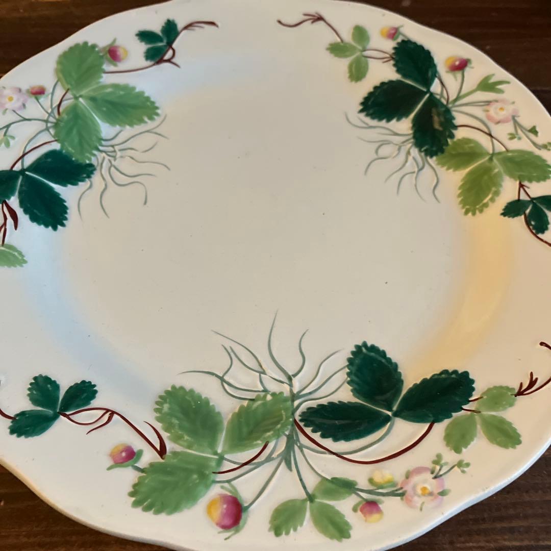 フランスアンティーク　クレイユモントロー バルボティーヌ FRAISE\"美品