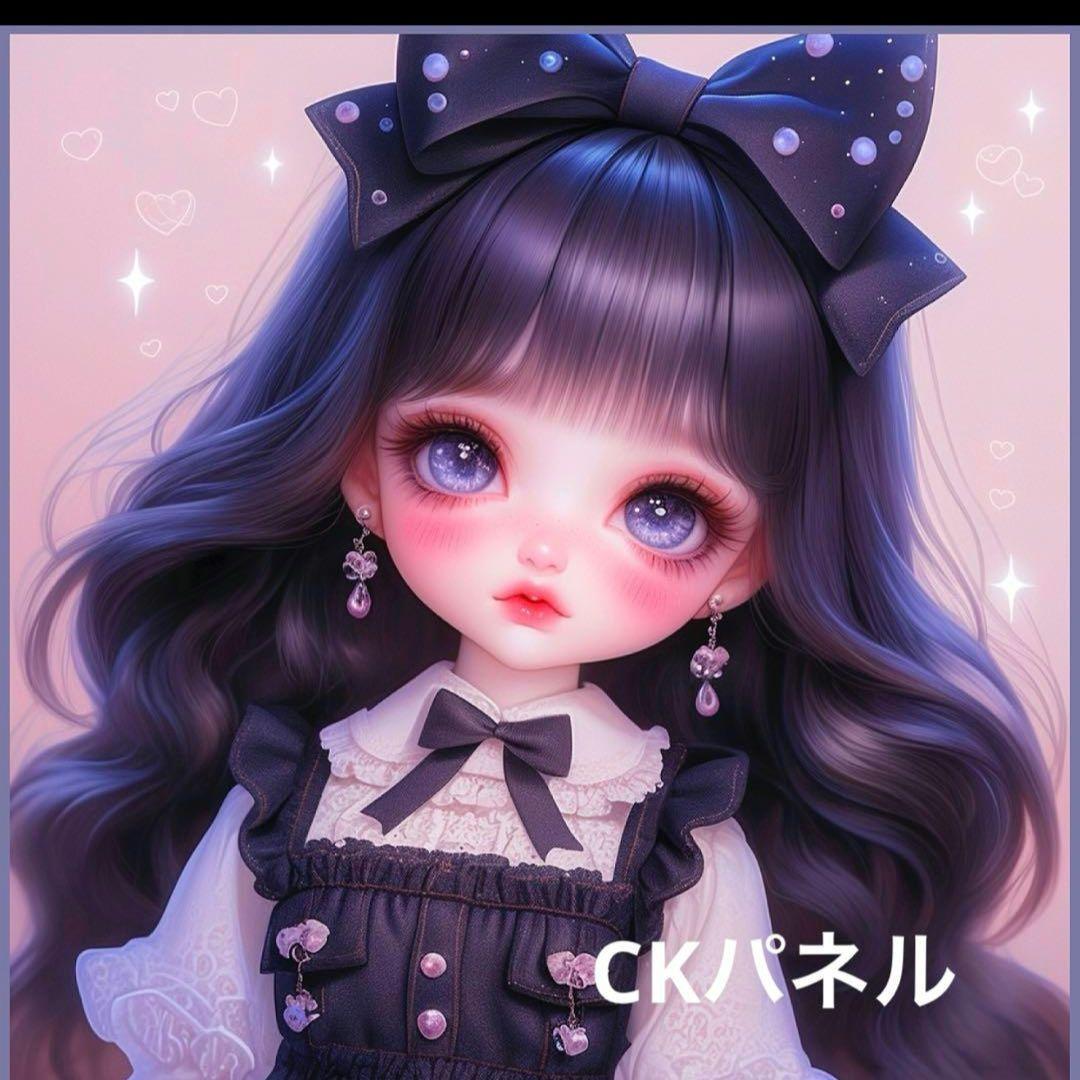 激レア可愛い女の子パネル生地　ハンドメイド