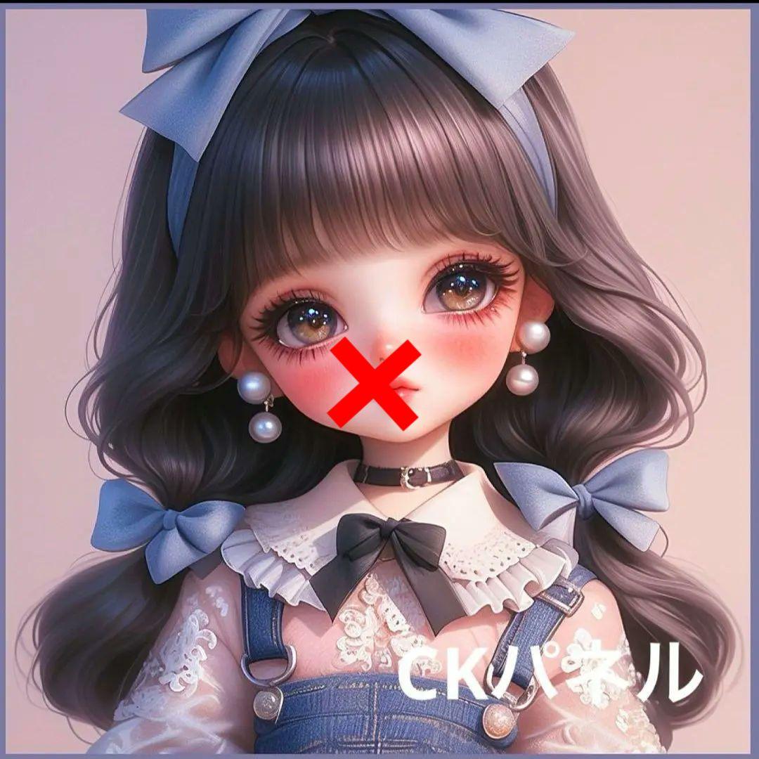 激レア可愛い女の子パネル生地　ハンドメイド