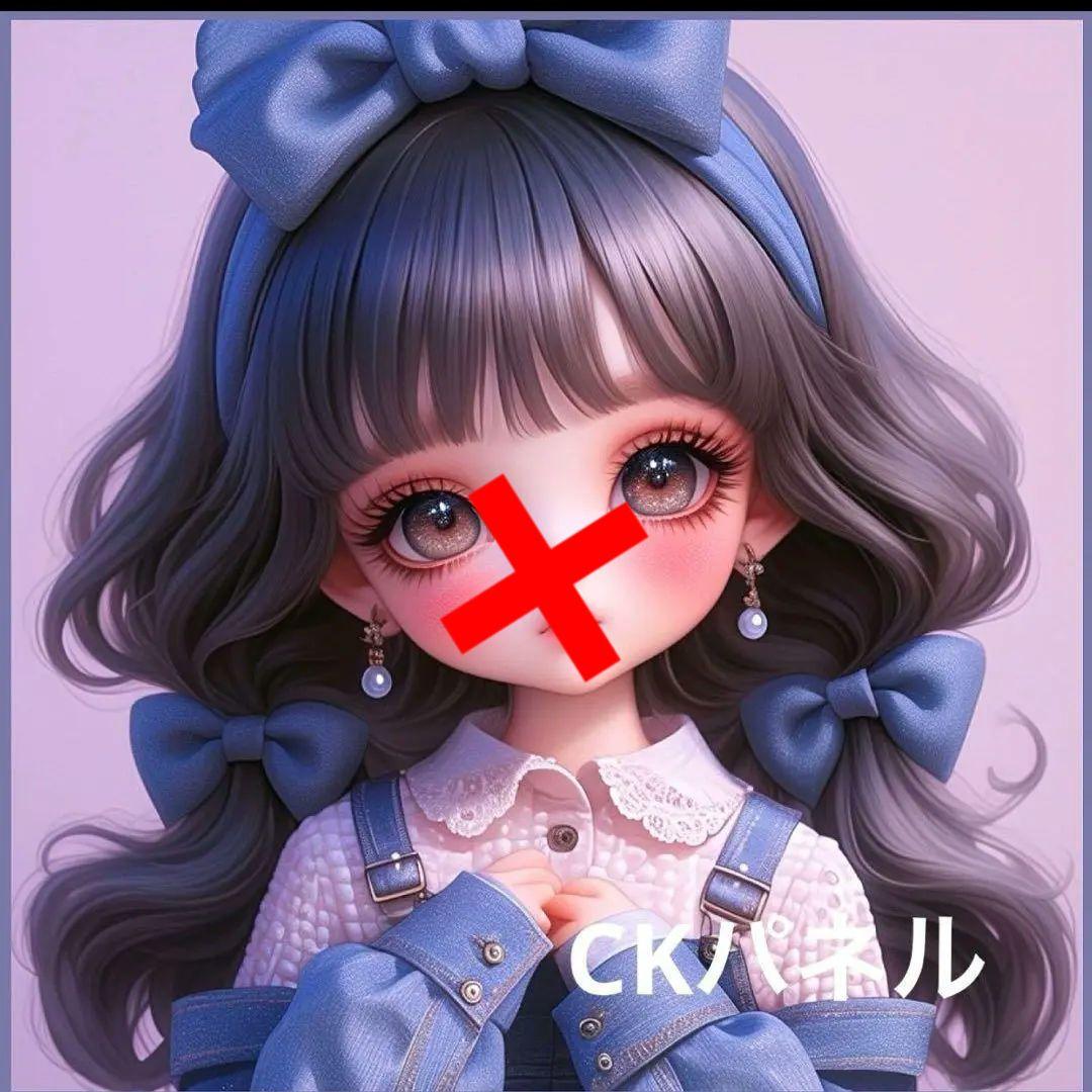 激レア可愛い女の子パネル生地　ハンドメイド