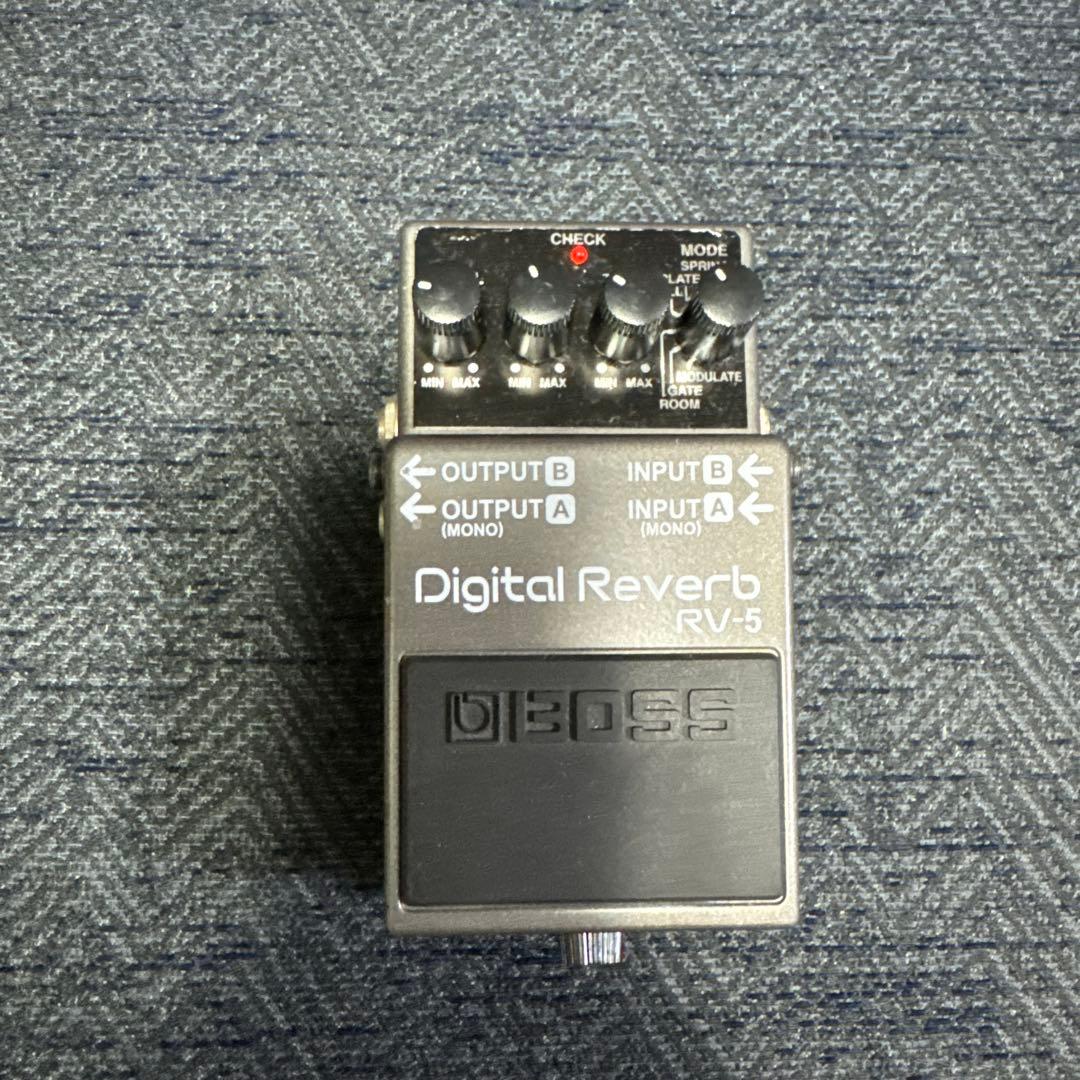ギター BOSS Digital reverb RV-5
