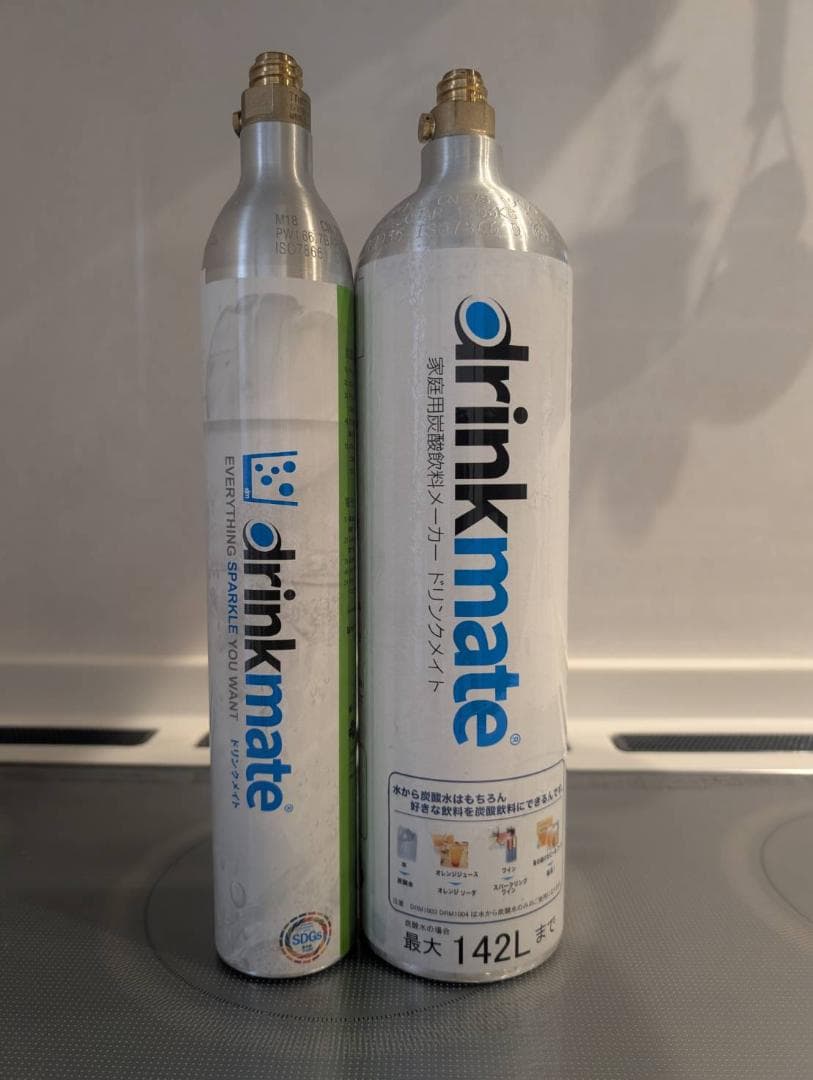 炭酸水メーカー drinkmate ドリンクメイトセット一式