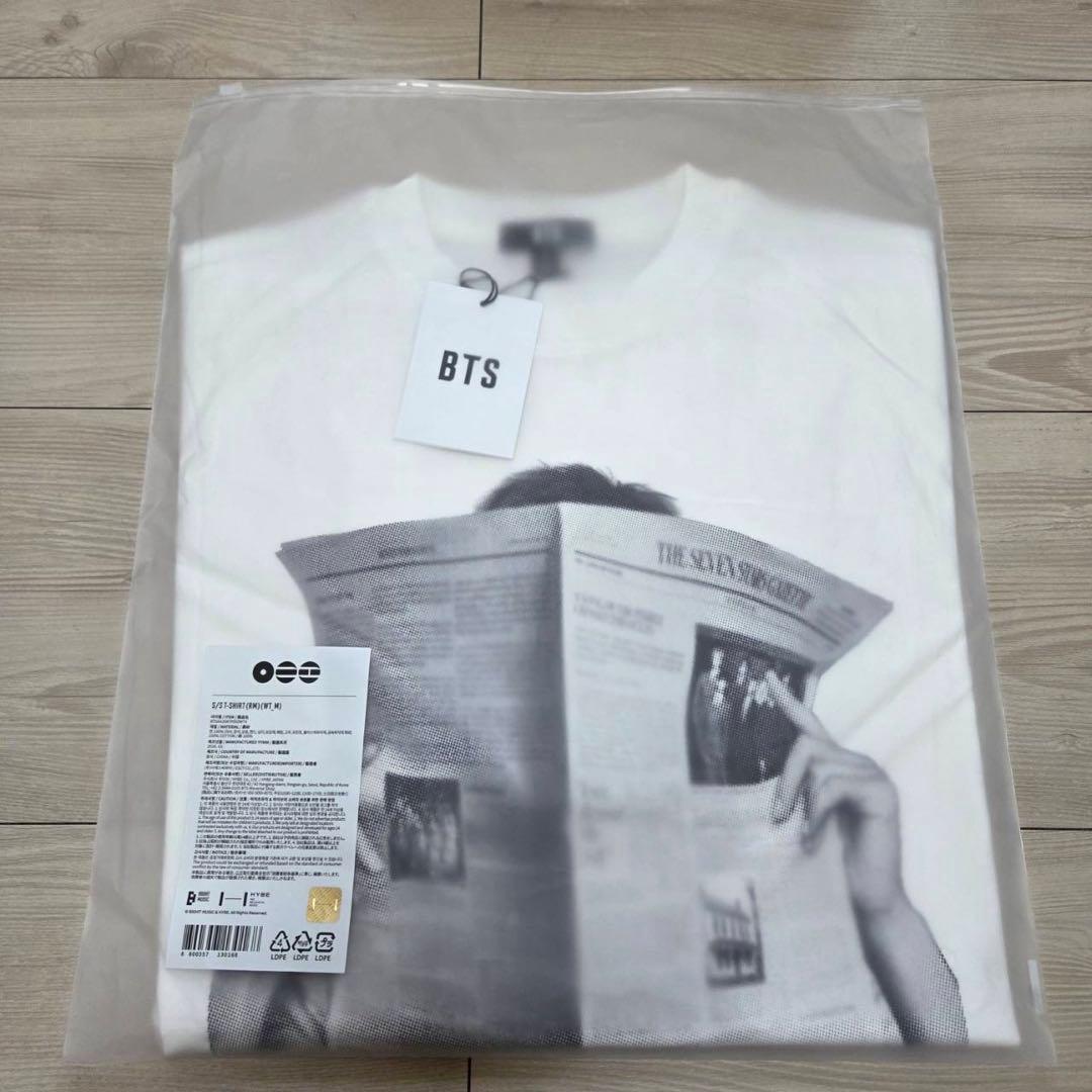 BTS ARIRANG ポップアップ Tシャツ RM ナムさん　Mサイズ
