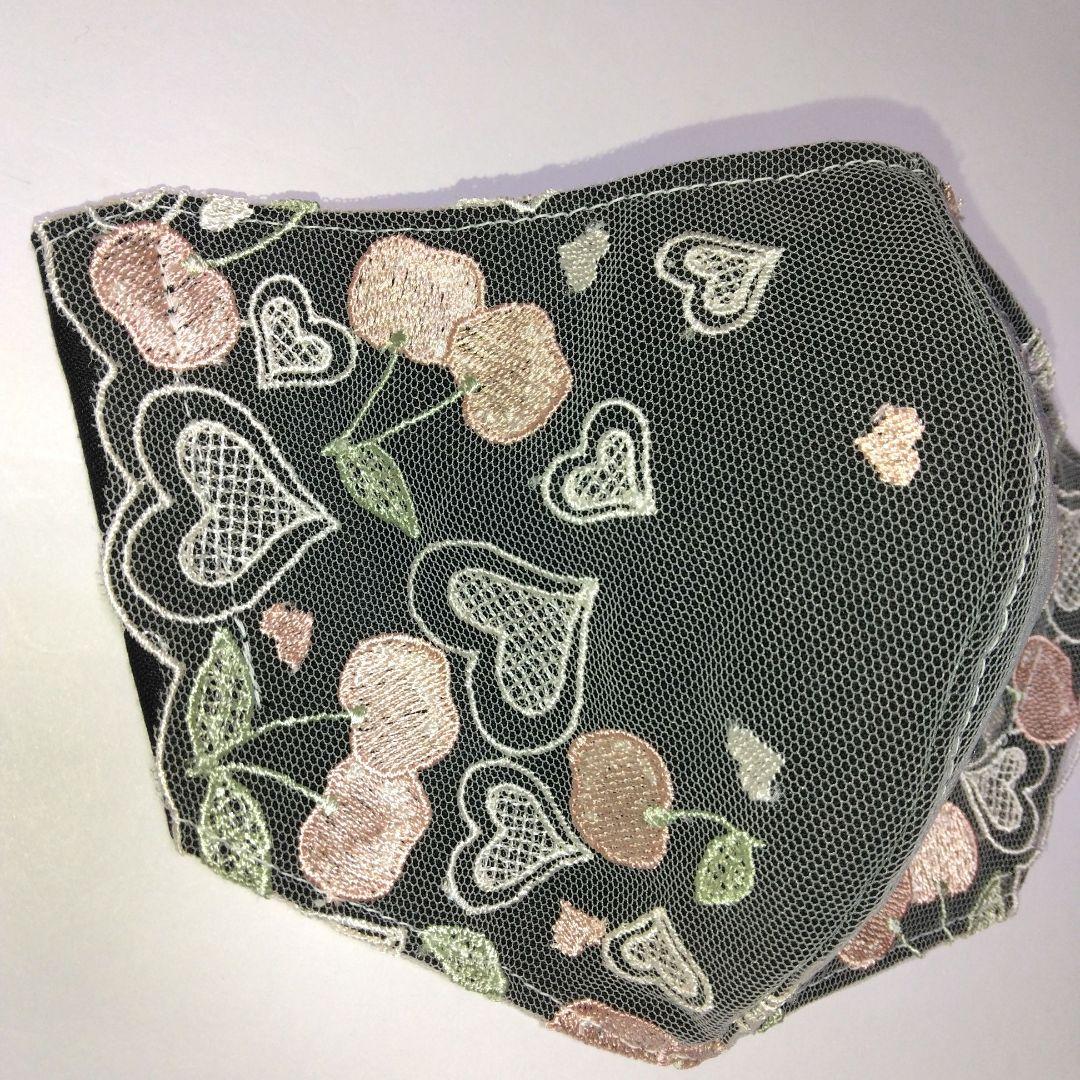 シシベラ風オシャレなインナーマスク(628)高島ちぢみモカ