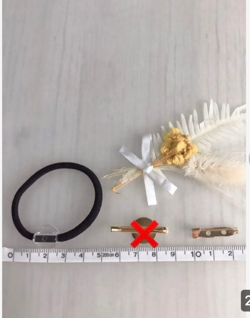 ハンドメイドレジンヘアゴム・ブローチ・ネックレスNo.423