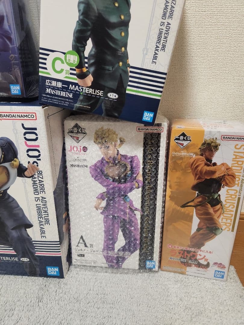 ジョジョの奇妙な冒険 一番くじ　ラストワン賞DIO　ジョルノ　東方仗助　広瀬康一