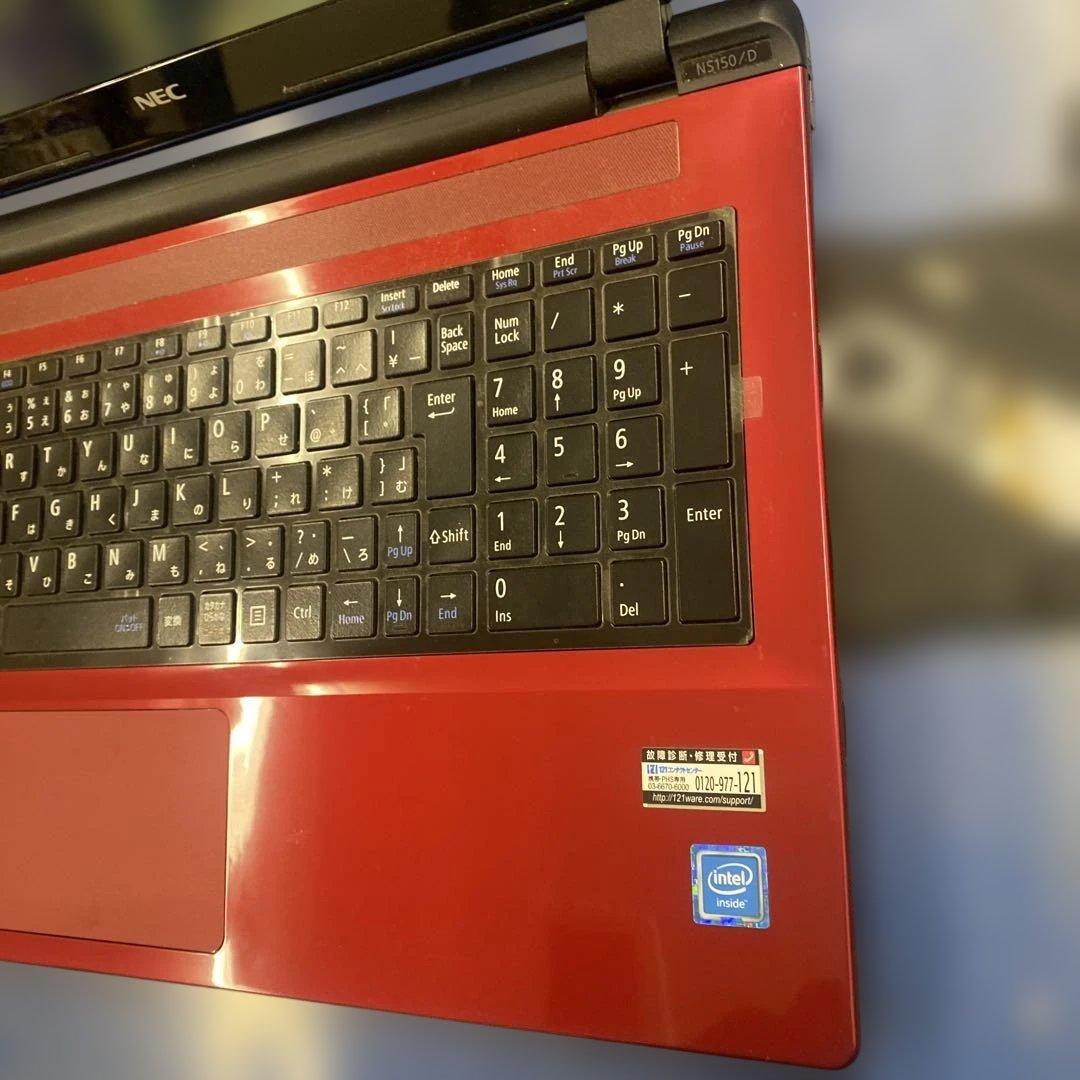 ★薄型美品♠︎Windowsノートパソコン★NEC LaVie NS150/D★