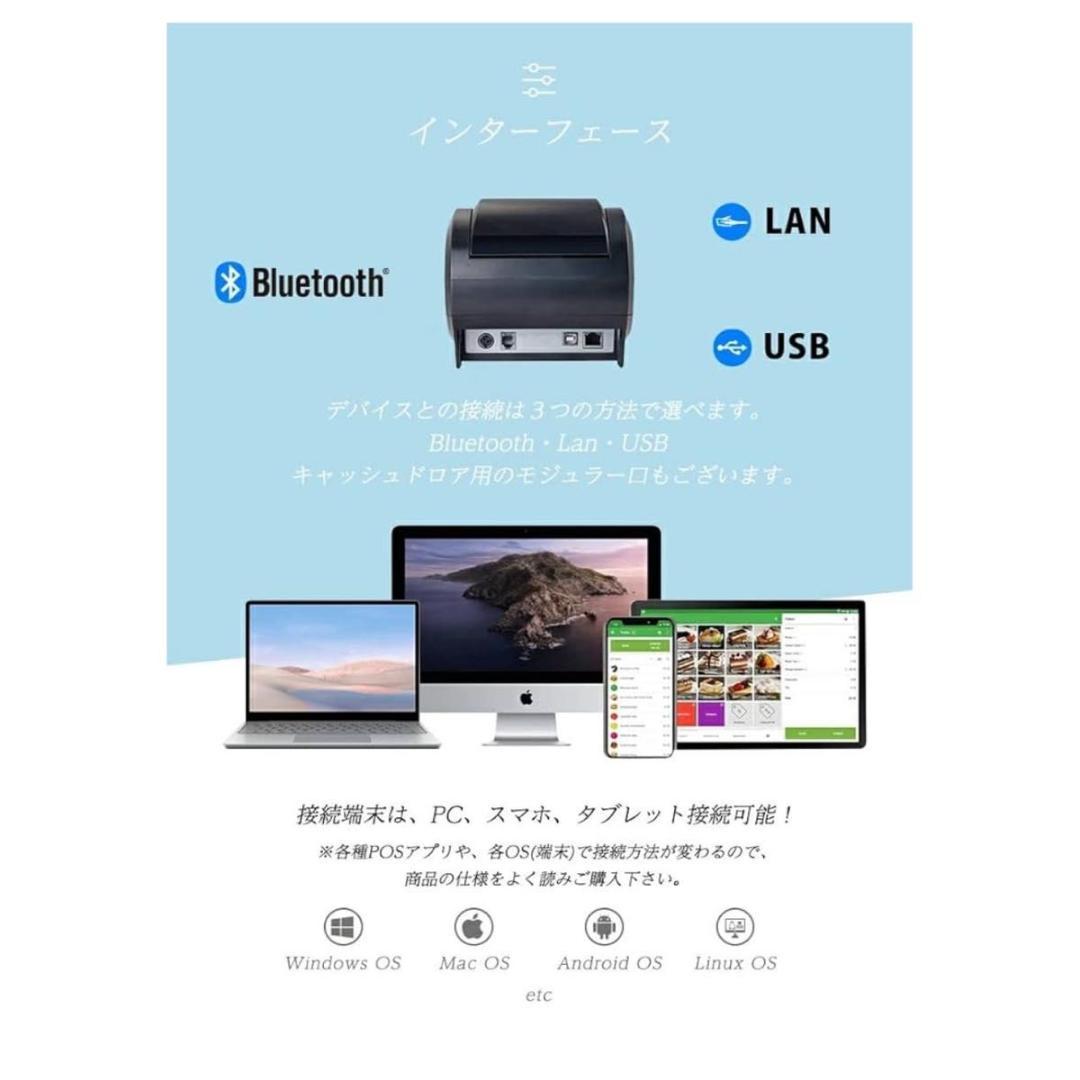 サーマルプリンター WS-K260L レシートプリンター 和信 USB
