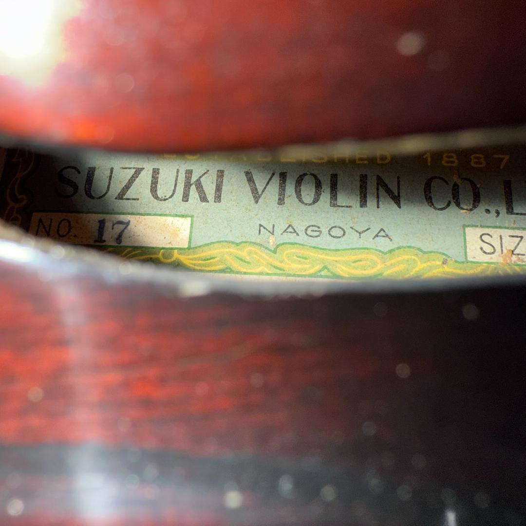 鈴木バイオリン No.17 4/4サイズ 青ラベル 1950年代〜1960年代頃