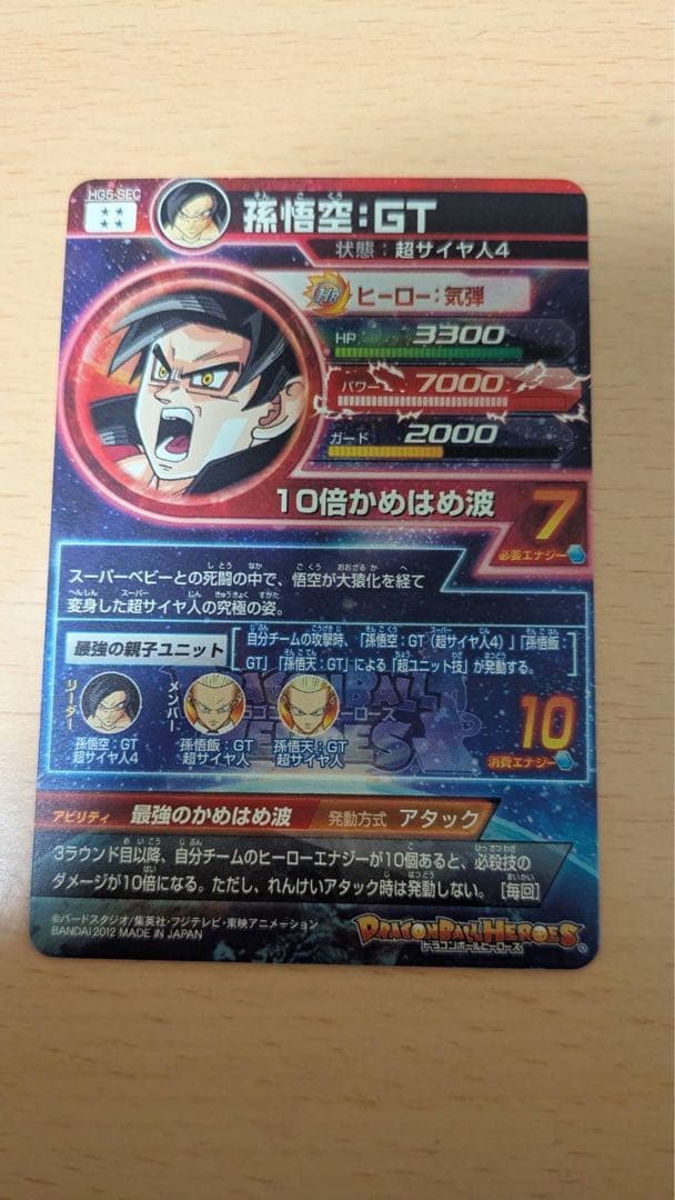 イ*ン様 美品　旧弾　HG5-SEC　孫悟空