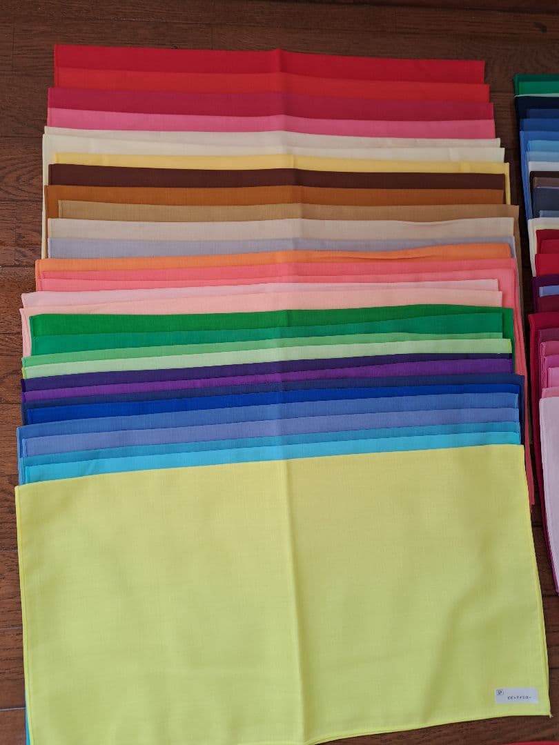 パーソナルカラードレープ152枚+ケープ2枚