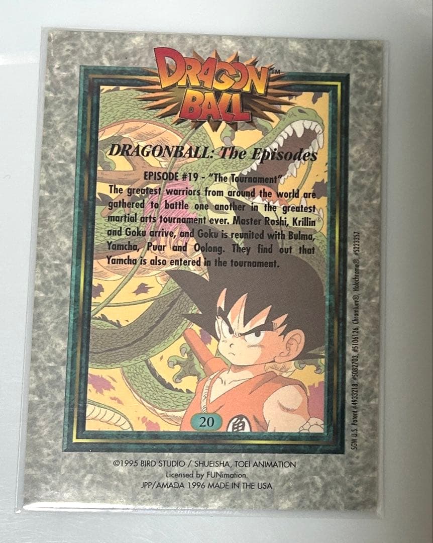 【希少品】ドラゴンボールカード アマダUSA 版クロミウムカード9枚セット