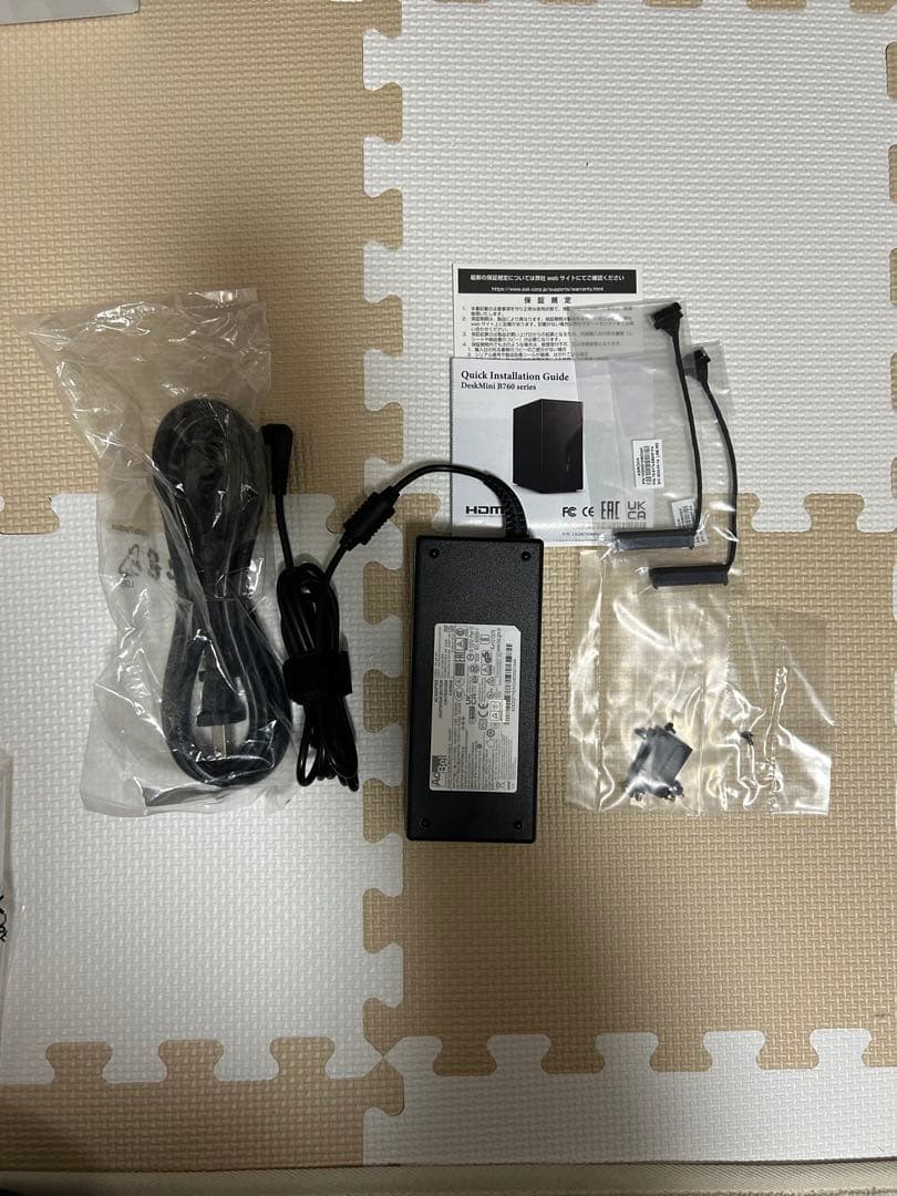ASRock DeskMini B760 付属品完備(Wi-Fi 6E換装)